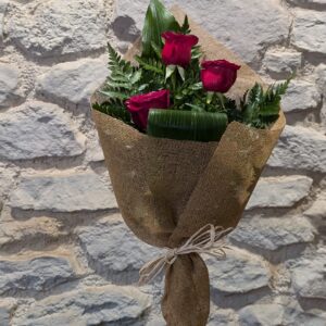 Ramo de 3 Rosas Rojas